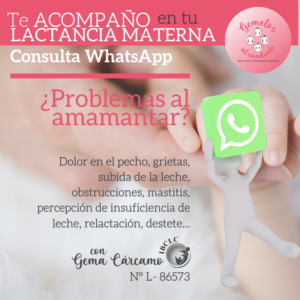 Consulta lactancia WhatsApp
